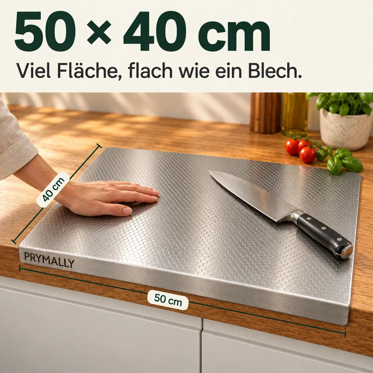 50 × 40 cm Arbeitsfläche
